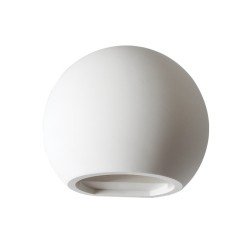 ACA LIGHTING APLICAȚIE DE ILUMINARE IBON GYPSUM 1ХG9 БЯЛ G85311W