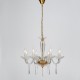 ACA LIGHTING CANDELEU VIOLET 8X14 CRISTAL TRANSPARENT BLK80288PCG