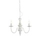 ACA LIGHTING CANDELEU ACCRA 3XE14 ALB ANTIC DL9313PAG