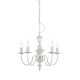 ACA LIGHTING CANDELEU ACCRA 5XE14 ALB ANTIC DL9315PAG
