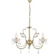 ACA LIGHTING ПОЛИЛЕЙ FABERGE 3ХΕ14 БРОНЗ,КРИСТАЛ DLA12153P
