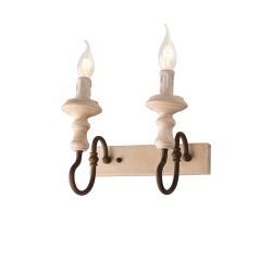 ACA LIGHTING APLICAȚIE DE ILUMINARE TOULOUSE 2XΕ14 ANTIQUE EG172W25R