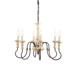 ACA LIGHTING CANDELEU TOULOUSE 6ХΕ14 ANTIC EG176P60R