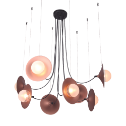 ACA LIGHTING ПОЛИЛЕЙ HYDRA 8XG9 МЕД/ЧЕРНО HL4308P81BC