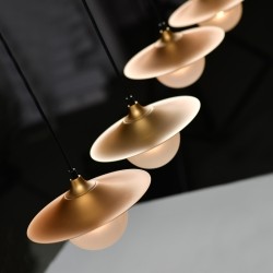 ACA LIGHTING WALLLAMPT LAYLA 2XG9 BRASS HL4322W47BB