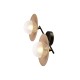 ACA LIGHTING АПЛИК LAYLA 2XG9 МЕСИНГ HL4322W47BB