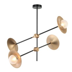 ACA LIGHTING ПОЛИЛЕЙ LAYLA 2 4XG9 МЕСИНГ HL4324C84BB