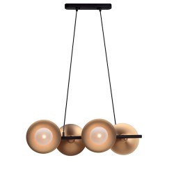ACA LIGHTING ПОЛИЛЕЙ LAYLA 4XG9 МЕСИНГ HL4324P68BB