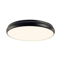 ACA LIGHTING LED ПЛАФОН KALLISTA 32W CCT 2560lm Ф40 МЕТАЛ/PVC HM27LEDC40BKCCT