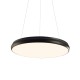 ACA LIGHTING LED ПЕНДЕЛ KALLISTA 32W CCT 2560lm Ф40 МЕТАЛ/PVC ЧЕРЕН HM27LEDP40BKCCT