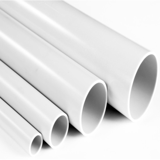 DOMO PIPE SMOOTH PVC OD/ID 16/13.5MM 750N L3M UV-PROTECTION