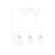 GLOBO PENDANT LAMP MINA 15326-4N
