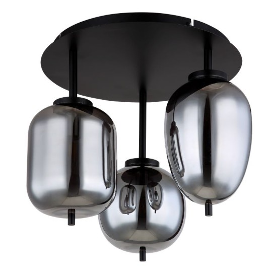 GLOBO CEILING LAMP BLACKY  15345-3D