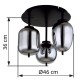 GLOBO CEILING LAMP BLACKY  15345-3D