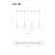 GLOBO PENDANT LAMP BLACKY 1 15345-4MM