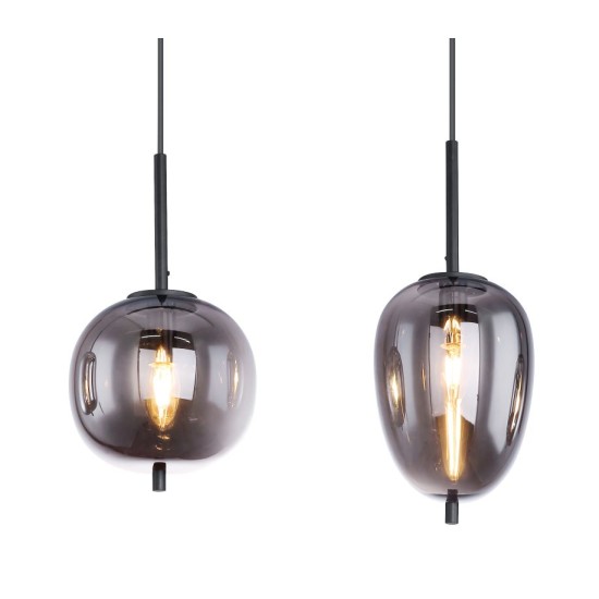 GLOBO PENDUL CANDELABRU BLACKY 15345-6