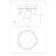 GLOBO CANDELABRU BLACKY 15345-6D