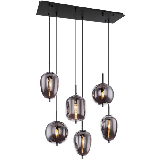 GLOBO PENDUL CANDELABRU BLACKY 15345-6