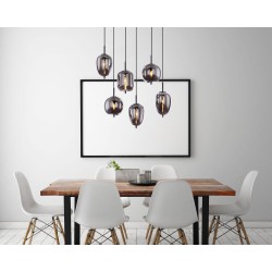 GLOBO PENDANT CHANDELIER BLACKY  15345-6
