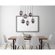 GLOBO PENDUL CANDELABRU BLACKY 15345-6