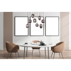 GLOBO PENDANT CHANDELIER BLACKY BLACKY I 15345-8MM