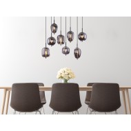 GLOBO PENDANT CHANDELIER BLACKY 15345-8