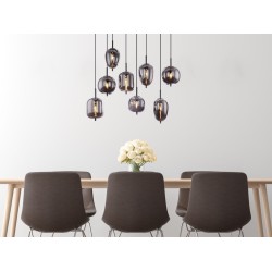 GLOBO PENDANT CHANDELIER BLACKY 15345-8