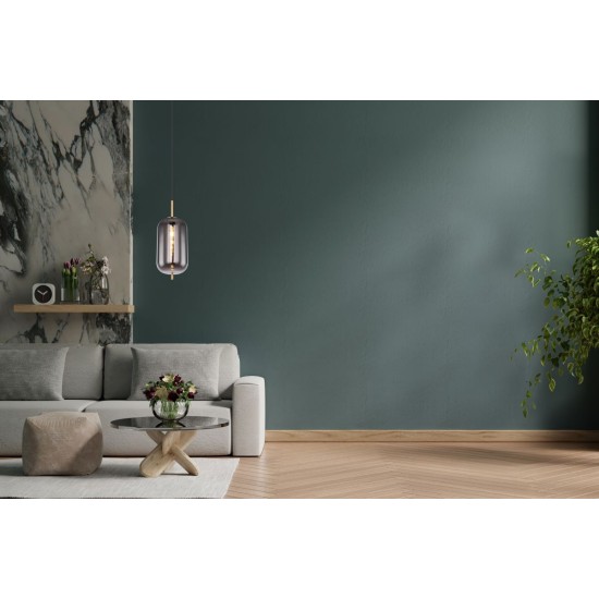 GLOBO PENDANT LAMP BLACKY I 15345H2MM