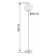 GLOBO LAMPA DE PODEA BLACKY I 15345SNO