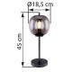 GLOBO LAMPA DE MASA BLACKY 15345T