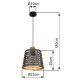 GLOBO PENDANT LAMP ABLONA 15451H