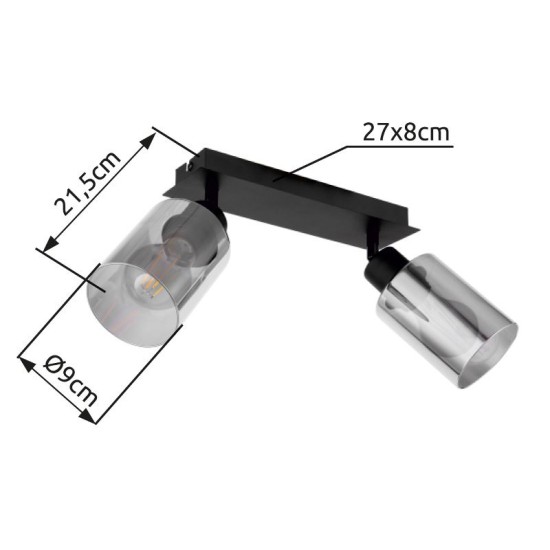 GLOBO SPOT LAMP HADERA 15465-2