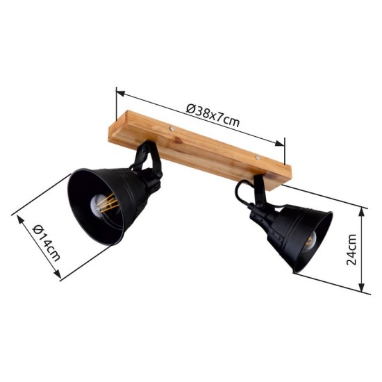 GLOBO SPOT LAMP GÜNTHER 15466S-2