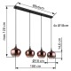GLOBO PENDUL MAXY 15548-3HG