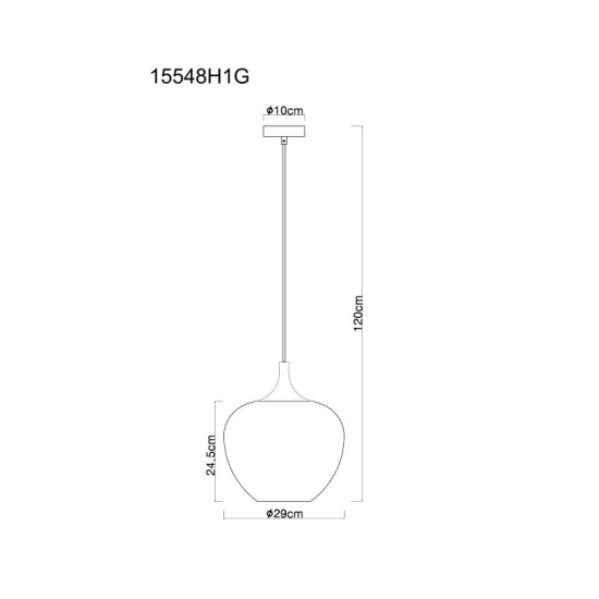 GLOBO ПЕНДЕЛ MAXY 15548H1G