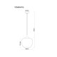 GLOBO ПЕНДЕЛ MAXY 15548H1G