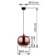 GLOBO ПЕНДЕЛ MAXY 15548H1G