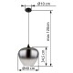 GLOBO ПЕНДЕЛ MAXY 15548H2