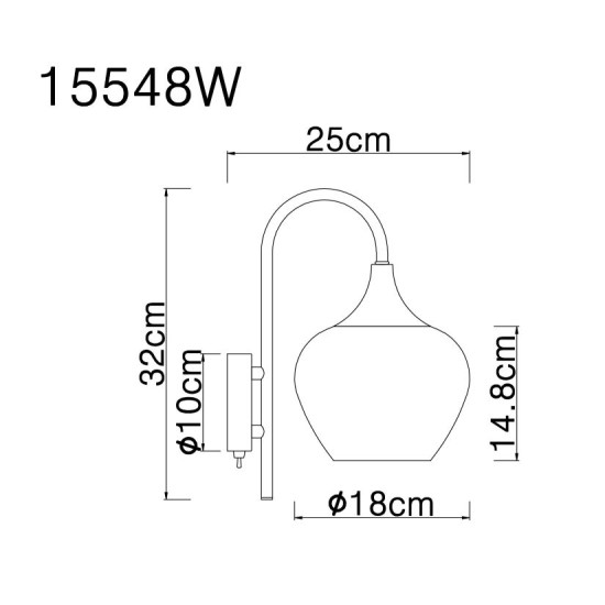 GLOBO АПЛИК MAXY 15548W