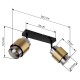 GLOBO SPOT LAMP MILLEY 15560-2