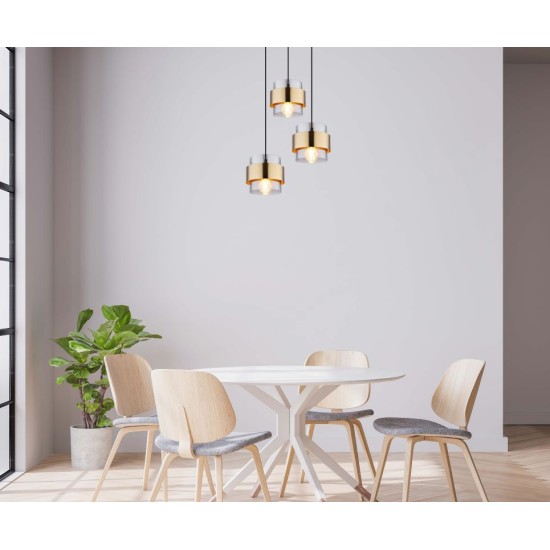 GLOBO CEILING LAMP MILLEY 15560-3H