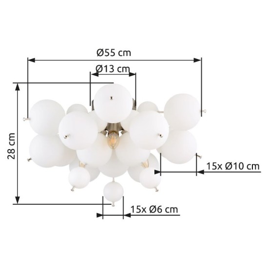 GLOBO CANDELABRU UDO 15633DO