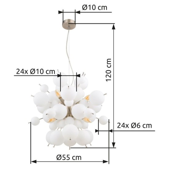 GLOBO CANDELABRU UDO 15633HO