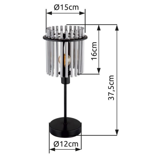 GLOBO TABLE LAMP GORLEY 15698T