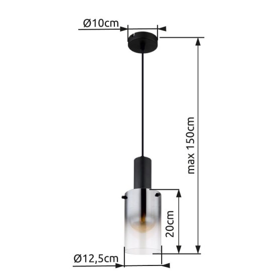 GLOBO PENDUL FLORENTINA 15907H