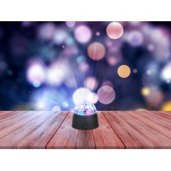 GLOBO LED LAMPA DE MASA DISCO 28014