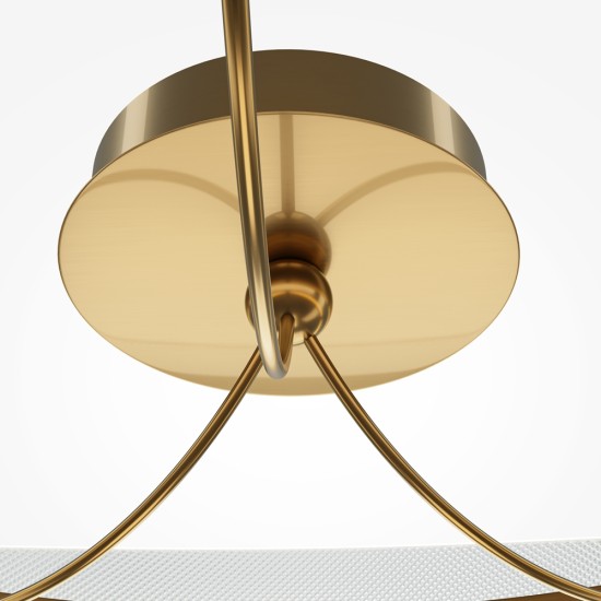 MAYTONI LED CEILING LAMP BREEZE 45W 3000K 2700Lm BRASS 78369