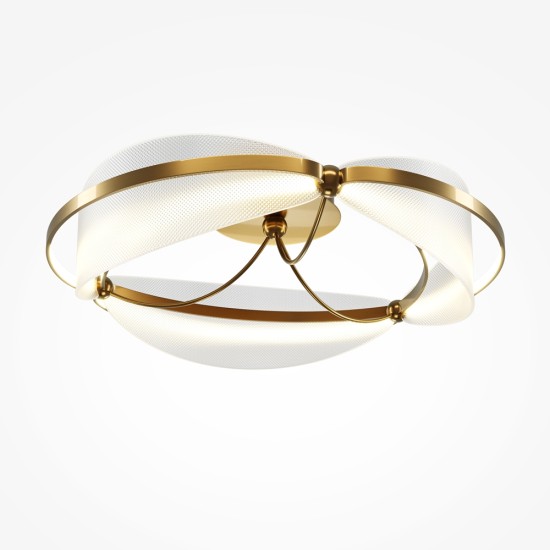 MAYTONI LED CEILING LAMP BREEZE 45W 3000K 2700Lm BRASS 78369