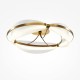 MAYTONI LED CEILING LAMP BREEZE 45W 3000K 2700Lm BRASS 78369