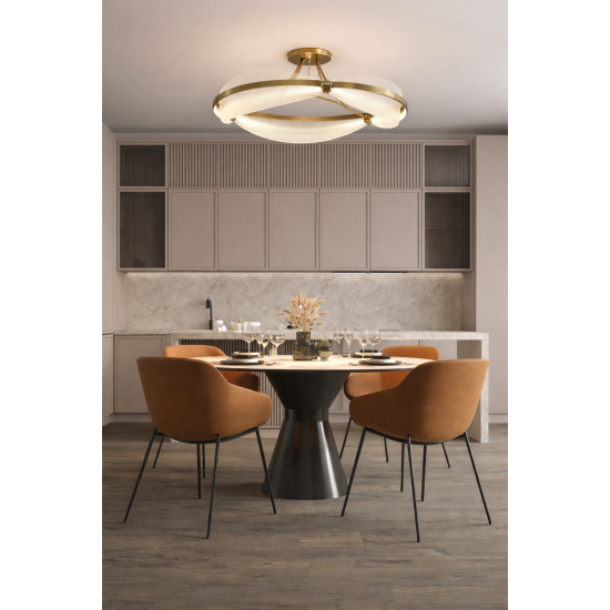 MAYTONI LED CEILING LAMP BREEZE 45W 3000K 2700Lm BRASS 78369